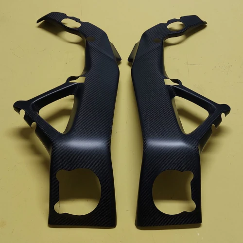 Couple of frame guards | glossy twill carbon