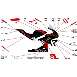 MotoGP WSBK EWC decals graphics stickers for road motorcycles