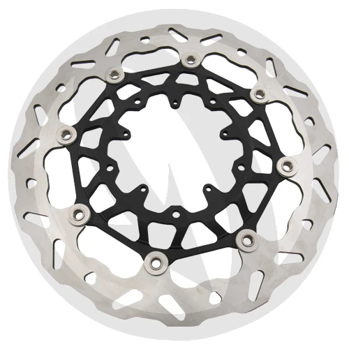 Wave CW floating matte black brake disc | Galfer | front