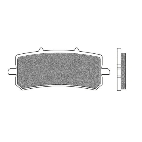 Couple of Scooter Elite Organic BE1 brake pads | Newfren | front