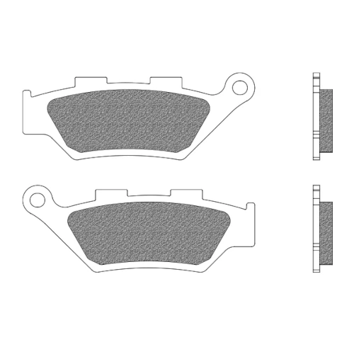 Couple of Road Touring Organic BT1 brake pads | Newfren | front