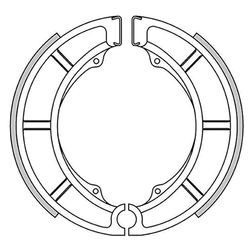 Couple of FTR brake shoes | Newfren | front