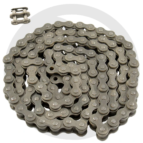 428HSB gray chain - 124 links - pitch 428 | RK | stock pitch