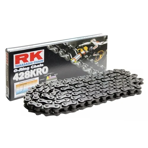 428KRO gray chain - 140 links - pitch 428 | RK | stock pitch