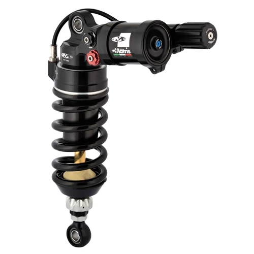 Rear shock-absorber M46RN IKD | Black spring and hydraulic preload | Matris