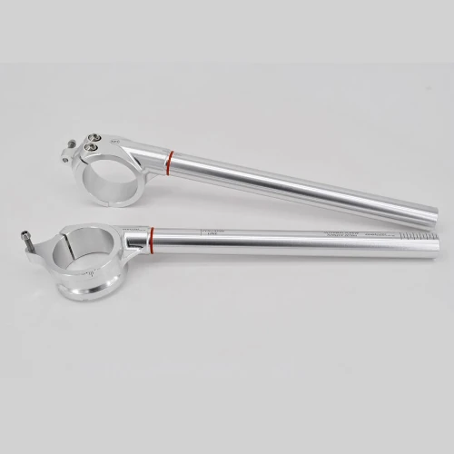 Couple racing silver clip-ons | Melotti Racing